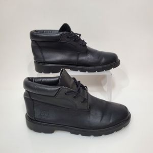 Timberland Black Leather Chukka Boots